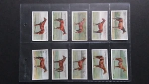 OGDEN'S 1907. RACEHORSES. FULL SET OF 50. CARDS . - Picture 1 of 10