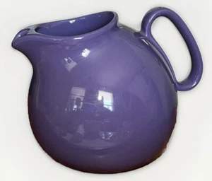 Rare Vintage Waechtersbach Leaning Ball Pitcher Purple West Germany - Picture 1 of 8