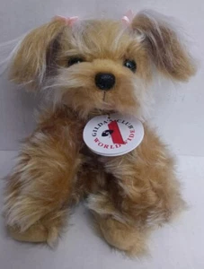 NEW SPARKLE Teacup YORKIE Terrier Plush Puppy Dog GILDA'S CLUB by Russ Berrie - Picture 1 of 6