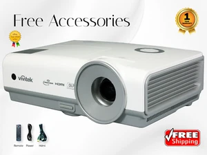 Vivitek D853W DLP Projector 3200 Lumens WXGA 4K PC 3D Ready + 1 Year Warranty 🔥 - Picture 1 of 10