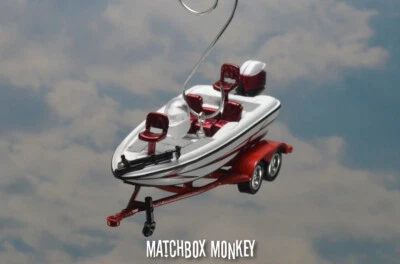 Bass Fishing Boat Custom Christmas Ornament Nitro Ranger Tracker Lund America - Image 1 of 4