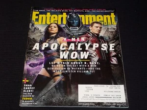 2015 JULY 24 ENTERTAINMENT WEEKLY MAGAZINE - X-MEN APOCALYPSE WOW COVER - E 4451 - Picture 1 of 2