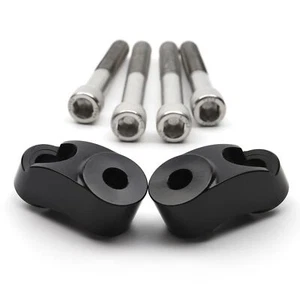 Front Turn Signal Relocation Kit for Harley FXR FXD FXRS XL 39mm 49mm Forks - Picture 1 of 9