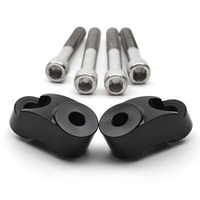 Kit de reubicación de señal de giro delantera para horquillas Harley FXR FXD FXRS XL 39mm 49mm Foto 1 de 4