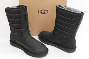 UGG Australia 1013292 Zaire Botas de Nieve de Gamuza con Cremallera Corta Piel de Oveja Negras 7 - Imagen 1 de 7