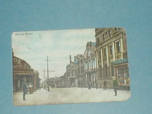 Nelson, Leeds Road, Lancashire - RP - Posted 1906 TRAMLINES Straw hat et - Picture 1 of 3