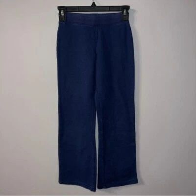 Joe Boxer Niños M (7/8) Pierna Ancha Acampanado Pantalones Sudadera Azul Marino Uniforme Escolar #295 Foto 1 de 4