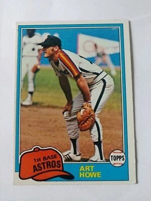 1981 Topps #129 Art Howe Houston Astros - Image 1 of 2