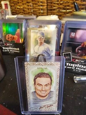 2018 Topps Allen & Ginter Steve Simeone RC #149 Mini Gold - Image 1 of 4