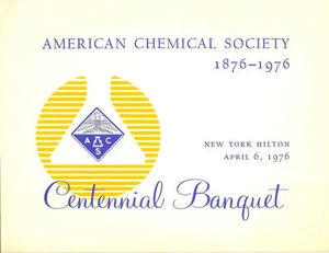 #1685 First Day Ceremony Program 13c Chemical Society Stamp - Picture 1 of 1