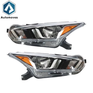 Chrome Housing Projector Headlights Set For 2020-2021 Nissan Versa Pair LH&RH - Bild 1 von 14