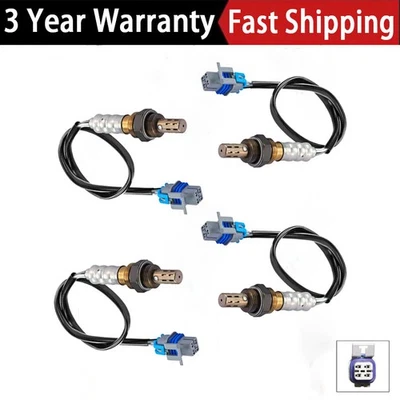 4 sensores de oxígeno arriba+abajo para Chevrolet Silverado 1500 GMC Sierra 1500 2003-2006 Foto 1 de 4