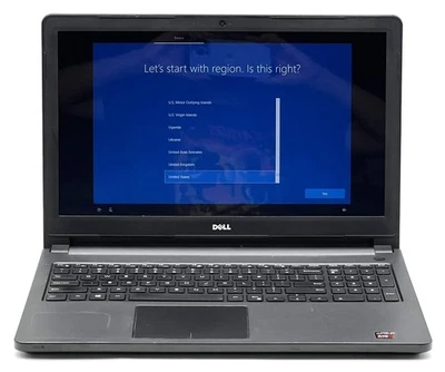 Dell Inspiron 5555 - WXGA Touch - AMD A10-8700P - 8 GB RAM - DISCO DURO DE 1 TB - negro Foto 1 de 4