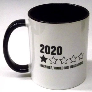 RARE 2020 Covid Year 11 oz Mug 1 of 5 Rating "Horrible, Would Not Recommend" F - Bild 1 von 10
