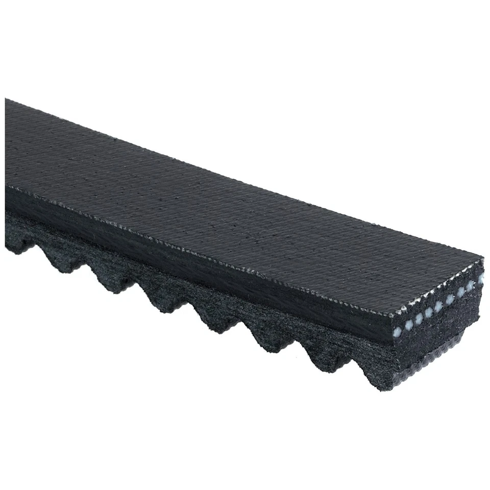 Cinturón en V para camión y autobús Gates TR24465 a rayas verdes Foto 1 de 4