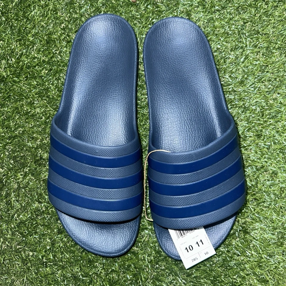 adidas men Adilette Aqua Slides IF0895 Blue Mens 9 Women’s 10