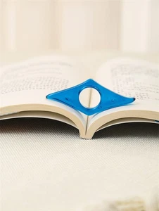 Multifunction Acrylic Thumb Support Book Page Holder Convenient Marker - Picture 1 of 16