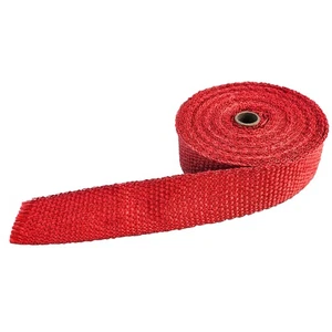 Auspuff Hitzeschutzband Thermoband Rot bis 900°C 50mmx2mm 10Meter - Bild 1 von 7
