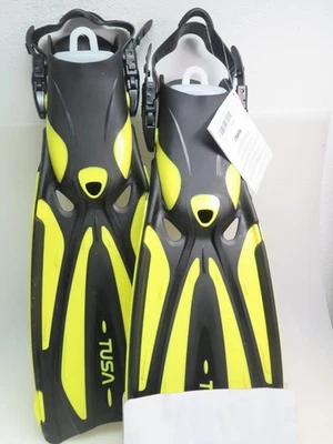 Tusa SF-22 Solla Fin Flosse Tauchflosse und Schnorchelflosse in Gelb Gr M - Bild 1 von 4