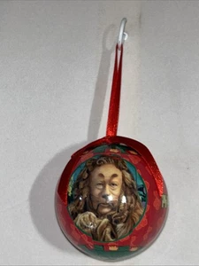 Wizard of Oz Round Christmas Ornaments Kurt Adler Vintage 2000 Set Of 6 - Picture 1 of 6