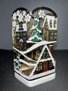 Bath and Body Works Winter Holiday Village Hand Soap Holder Sleeve - Picture 1 of 4