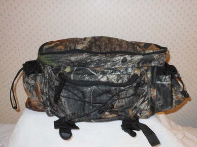 Paquete de cintura de caza camuflada de roble musgo resistente 2 portabotellas de bolsillo Foto 1 de 4