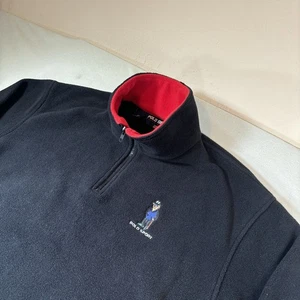 Chaqueta Polo Ralph Lauren Polo Deportivo Polar Años 90 Oso de Peluche 1/4 Cremallera L EE. UU. - Imagen 1 de 8