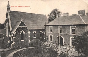 Kirk And Manse Lismore Presbyterian Church Waterford Ireland  Postcard 1906 Rare - Picture 1 of 2