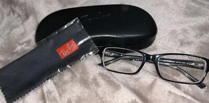 Ray-Ban RB5169 2034 52-16-140 Eyeglass Frame Black $140 NEW -4.00 Prescription - Picture 1 of 3