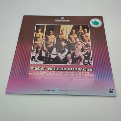 "The Wild Bunch" Japanese NJL-01014 Laserdisc LD - with Obi - Image 1 of 4