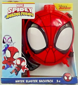 Spidey Water Blaster Backpack Marvel Kids Children Summer Outdoor Fun Games - Picture 1 of 5