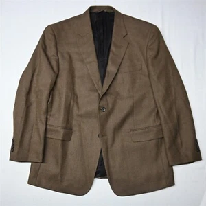 Blazer Traje Chaqueta Abrigo Deportivo Jos A Bank 46R Marrón Ojo de Pájaro 100% Lana Viajero - Imagen 1 de 12