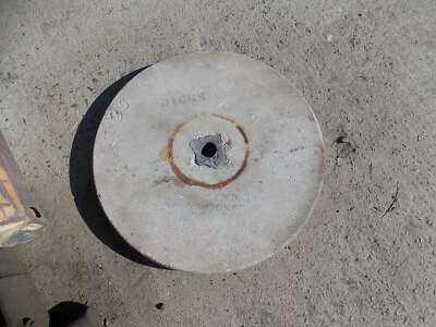 DIGGS ANTIQUE AX KNIFE TOOL GRINDING SHARPENING STONE 18 3/8 x 1 13/16 - Image 1 of 4