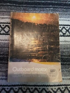 Outboard Service Manual: Various Motors Below 30hp, Abos Publication 1973 - Bild 1 von 2