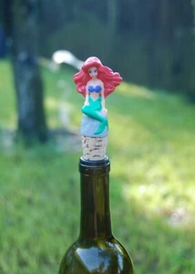 Ariel Wine Bottle Stopper, Disney The Little Mermaid - Picture 1 of 4