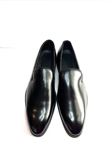 Brand New Black Slip On Shoes Loafers Red Soles Men Size 10 - Picture 1 of 18