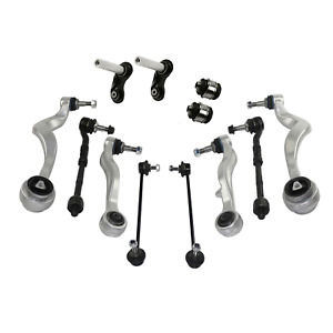 Front Rear Control Arms Sway Bar Link Suspension Kit 12 Set for BMW 7 Series E65