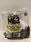 2017 Despicable Me 3 McDonald's Happy Meal Toy - Groovin' Minion #3 New In Pack