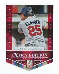 2012 Elite Extra Edition Aspirations #142 Josh Elander Rookie Braves /200