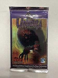 Rage The Werewolf Apocalypse The Umbra Booster Pack White Wolf UD CCG TCG New! - Picture 1 of 2