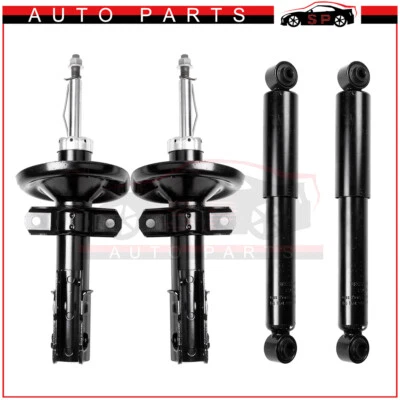Juego completo de 4 amortiguadores delanteros traseros puntales para Saturn Ion 2003 2004 2005 2006 2007 Foto 1 de 4
