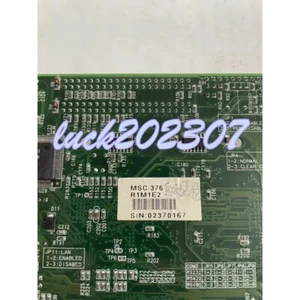 1PC USED MSC-376 R1M1E2 Industrial control main board #MX - Picture 1 of 4