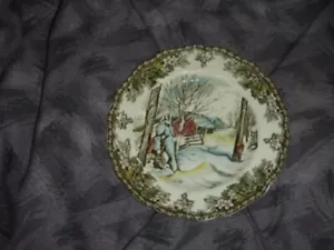 2 platos de pan y mantequilla Johnson Brothers The Friendly Village - Imagen 1 de 1