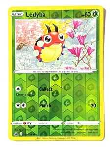 Ledyba 004/198 Reverse Holo Common Chilling Reign Pokemon Lightly Played LP - Picture 1 of 8