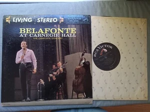 33 1/3 RPM LP Record BELAFONTE at CARNEGIE HALL The Complete Concert 2 Records - Imagen 1 de 5