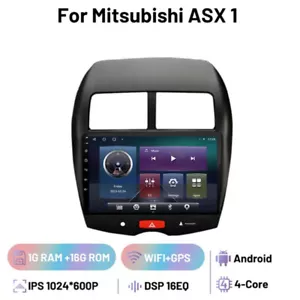 Car Radio Android Multimedia Player GPS Navigation Autoradio For Mitsubishi ASX - Picture 1 of 12
