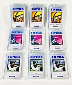 The Fabulous Fifties 9-Cassette Set, Time Life Music, 1950s Hits, COMPLETE - Picture 1 of 7