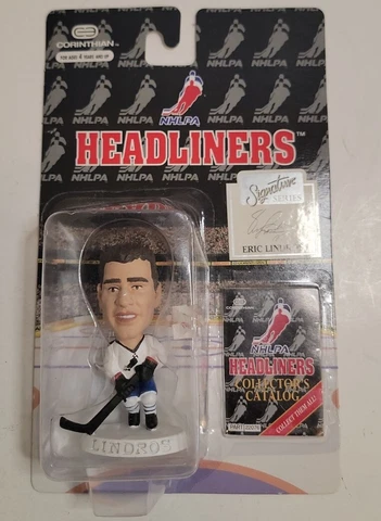 Eric Lindros Figure 1996 Corinthian Headliners Signature Series NHLPA NHL Hockey Cover