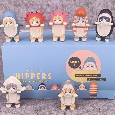 1/3/5/7pcs Sonny Hippers Cat Life Series Mini Figure Blind Gift Toys Mofusand
