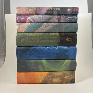HARRY POTTER Complete 1-7 Set HARDCOVER All First American Edition Books - Picture 1 of 11